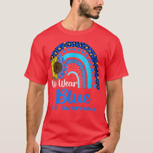Camiseta Usamos Blue ALS Conciencia Arcoiris