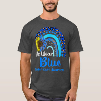 Camiseta Usamos Blue Foster Care Awareness Rainbow