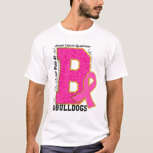 Camiseta Usamos Bulldoges rosados Toro de Concienciación so