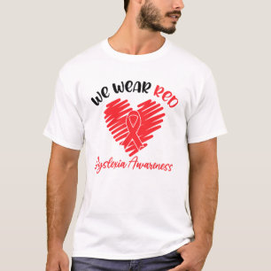 Camiseta Usamos Conciencia Sobre La Dislexia Roja