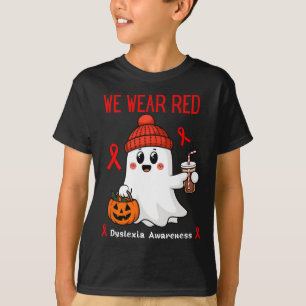 Camiseta Usamos Dislexia Roja Mes De Conciencia Dyslexia 3