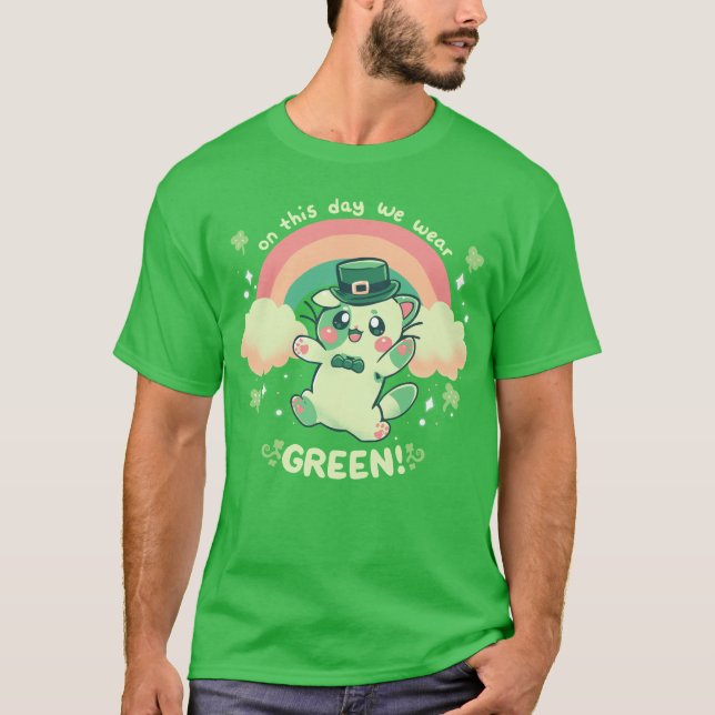 Camiseta Usamos el verde (Anverso)