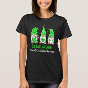 Camiseta Usamos El Verde Para Concienciación Sobre Lesiones
