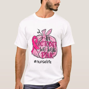 Camiseta Usamos Enfermeras De Concienciación Sobre El Cánce