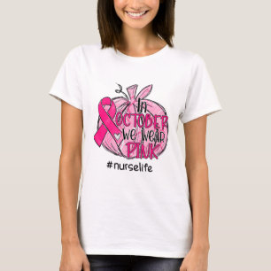 Camiseta Usamos Enfermeras De Concienciación Sobre El Cánce