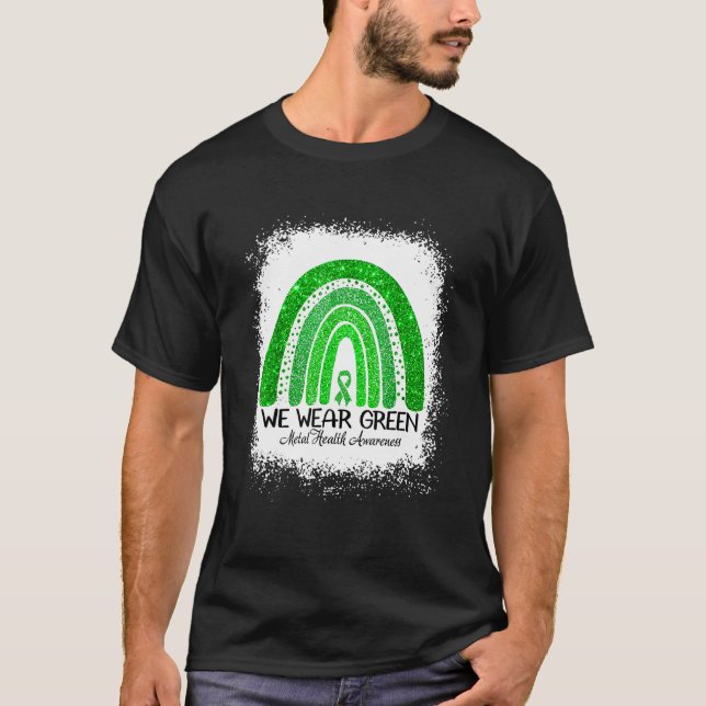 Camiseta Usamos Green Para Concienciación Sobre La Salud Me (Anverso)