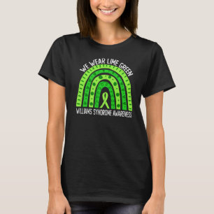Camiseta Usamos Lime Green Para Concienciar Sobre El Síndro