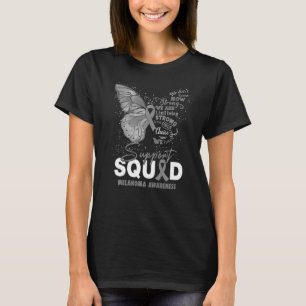 Camiseta Usamos Mariposa Gris Apoyando La Conciencia Sobre 