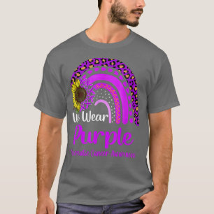 Camiseta Usamos Morado Conciencia Pancreática Sobre El Cánc