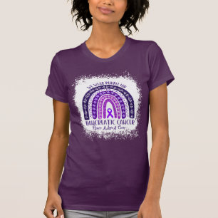 Camiseta Usamos morado para el cáncer de páncreas