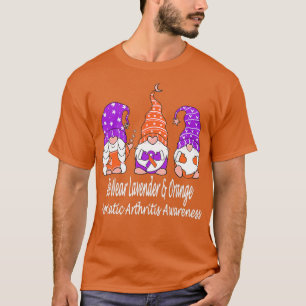 Camiseta Usamos Naranja De Lavanda Para Artritis Psoriásica
