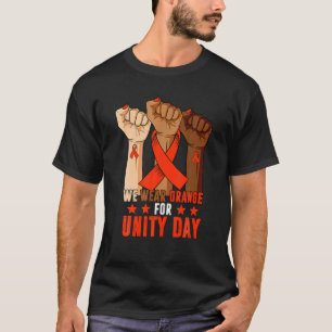 Camiseta Usamos Naranja Para El Día De La Unidad