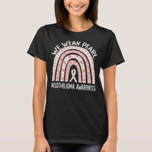 Camiseta Usamos Perla Para Concienciación Sobre Mesotelioma