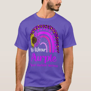 Camiseta Usamos Púrpura Migraña Dolor De Cabeza Conciencia