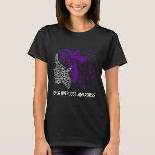 Camiseta Usamos Púrpura Para Concienciar Sobre La Sobredosi