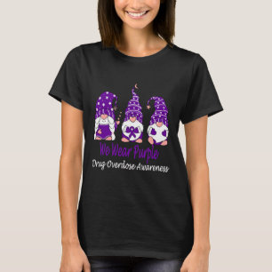 Camiseta Usamos Púrpura Para Concienciar Sobre La Sobredosi