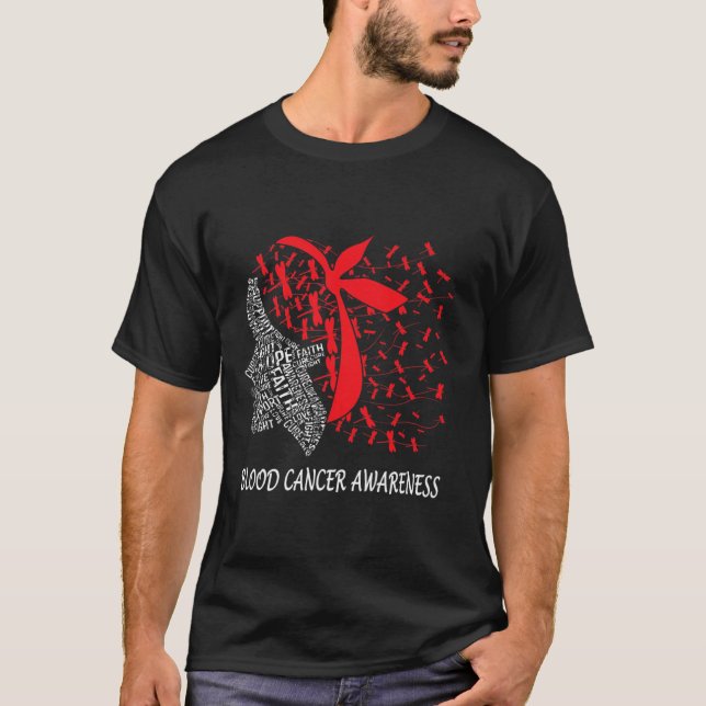 Camiseta Usamos Rojo Para Concienciar Sobre El Cáncer De Sa (Anverso)
