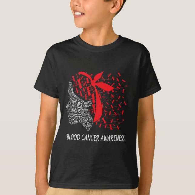 Camiseta Usamos Rojo Para Concienciar Sobre El Cáncer De Sa (Anverso)