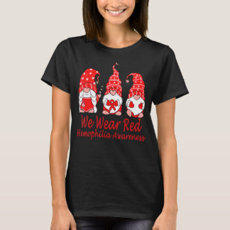 Camiseta Usamos Rojo Para Concienciar Sobre La Hemofilia