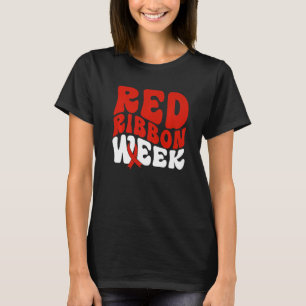 Camiseta Usamos rojo para la Semana de la Cinta Roja