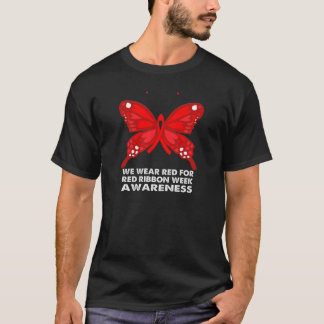 Camiseta Usamos Rojo Para La Semana De La Cinta Roja Concie