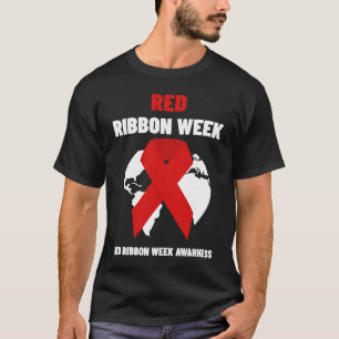 Camiseta Usamos Rojo Para La Semana De La Cinta Roja Escuad