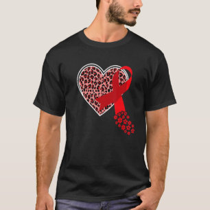 Camiseta Usamos Rojo Para La Semana De La Cinta Roja La Gue