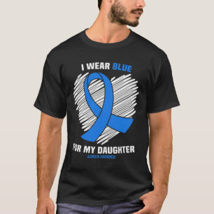 Camiseta Usar Azul Para Mi Hija Alopecia Conciencia 1