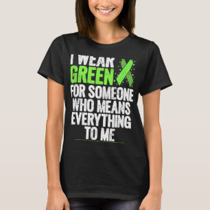 Camiseta Usar Cinta Verde Para Combatir El Estigma De La Sa