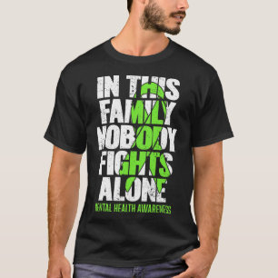 Camiseta Usar Cinta Verde Para Combatir El Estigma De La Sa