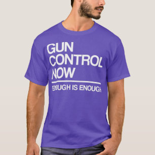 Camiseta Usar el control de armas antiarmas de Naranja ahor