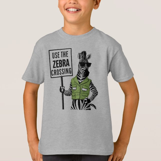Camiseta Usar El Cruce De Cebra (Anverso)