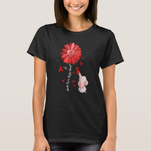 Camiseta Usar el Día Rojo Enfermedad Cardíaca Sensibilizaci