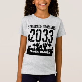 Camiseta Usar el quinto año de graduación previsto