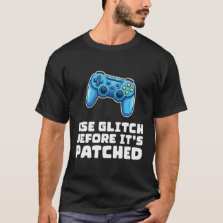 Camiseta Usar Glitch Antes De Que Se Pegue - Funny Regla De