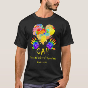 Camiseta Usar Hiperplasia Adrenal Congénita del Corazón Arc