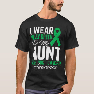 Camiseta Usar Kelly Verde Por Mi Tía Conciencia Del Cáncer