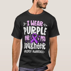 Camiseta Usar Morado Por El Mes De Concientización Sobre La