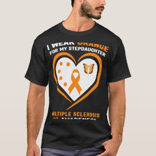 Camiseta Usar Naranja Para Hija Esclerosis Múltiple Aw