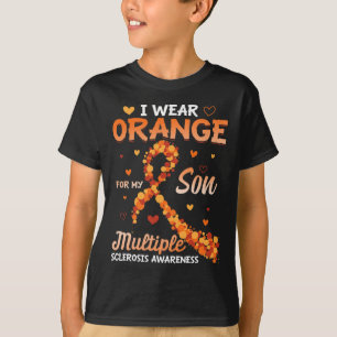 Camiseta Usar Naranja Para Mi Hijo Esclerosis Múltiple Awar