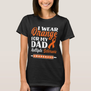 Camiseta Usar Naranja Para Mi Papá Con Conocimientos De Esc