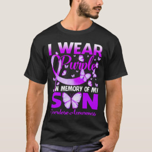 Camiseta Usar Púrpura En Memoria De Los Avisos De Sobredosi