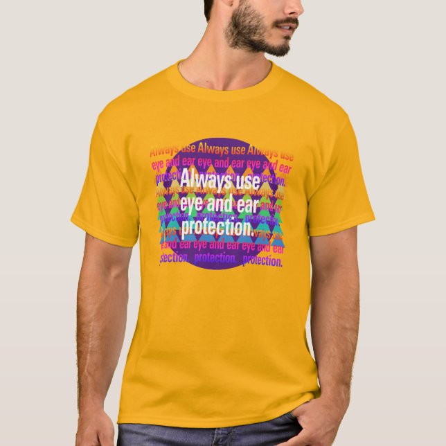 Camiseta Usar siempre el punto de arco iris del espectro oc (Anverso)