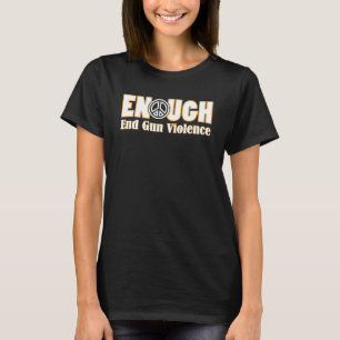 Camiseta Usar signo de paz Naranja suficiente como para aca