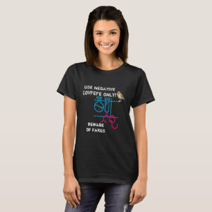 Camiseta Usar sólo personalizable de cobertura negativa