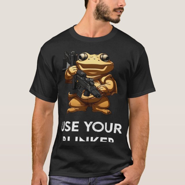 Camiseta Usar su Blinker 3 (Anverso)