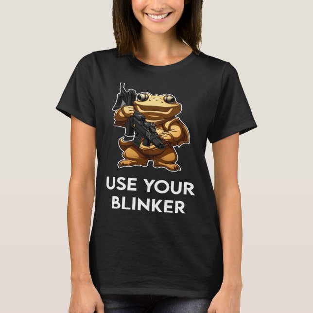 Camiseta Usar su Blinker 4 (Anverso)