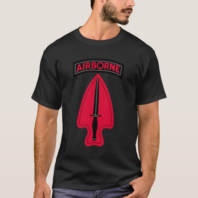 Camiseta USASOC Shirt Delta Force SFODD 1.5x (Anverso)