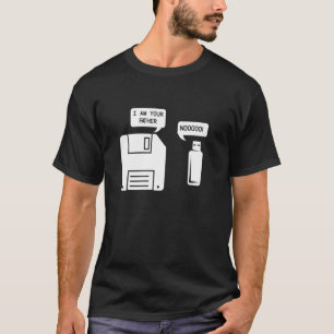 Camiseta Usb Soy Tu Padre Funny Computadora Geek Nerd Ide