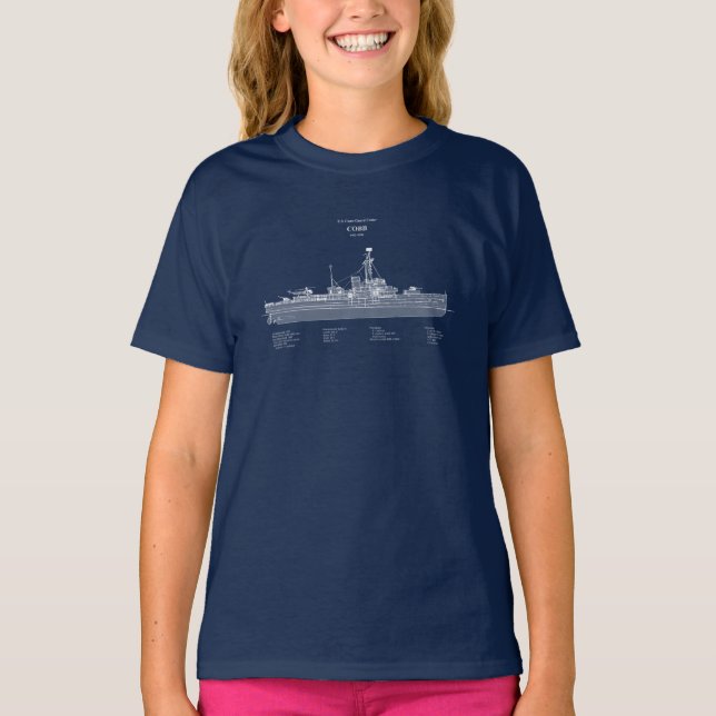 Camiseta USCGC Cobb wpg-181 - ABD (Anverso)